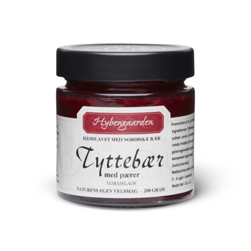 TYTTEBÆR MED PÆRER MARMELADE