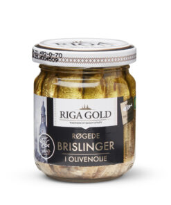 RØGEDE BRISLINGER I OLIVENOLIE